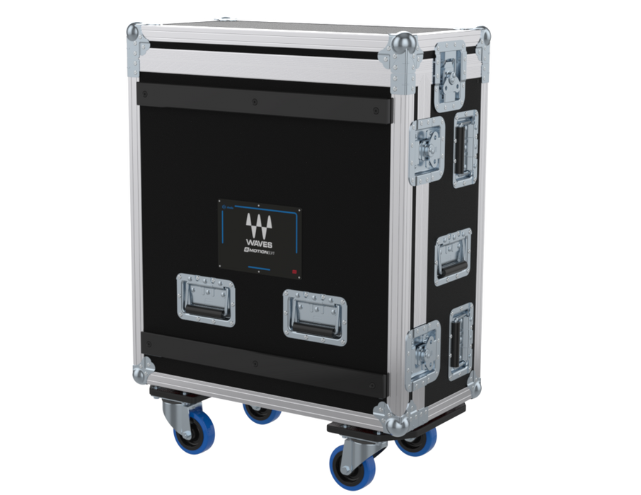 SANTOSOM CONTROLLER Flight case PRO-5, Waves eMotion LV1 (2x24")