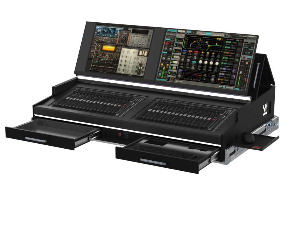 SANTOSOM CONTROLLER FC PRO-5, 2x WAVES FIT eMotion LV1 + 2x24"
