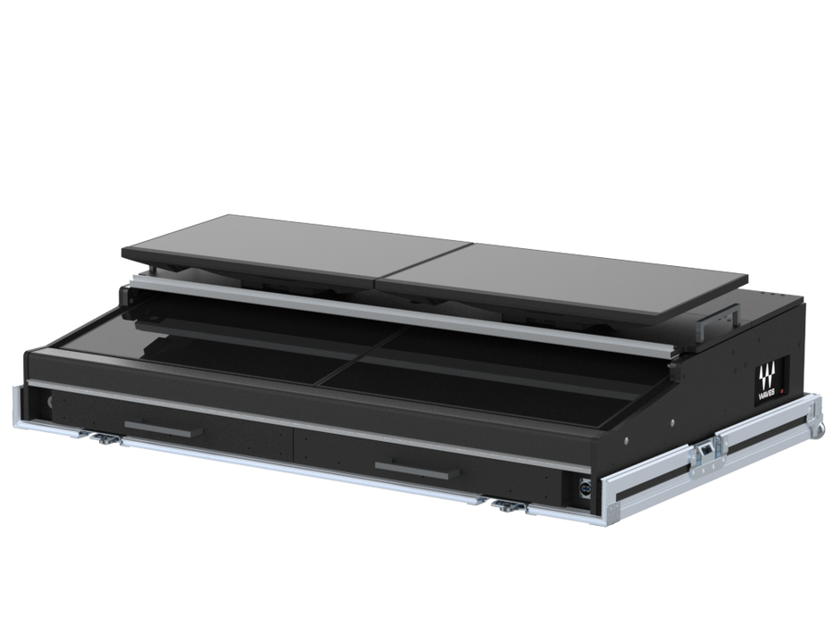 SANTOSOM CONTROLLER Flight case PRO-5, Waves eMotion LV1 (4x24")