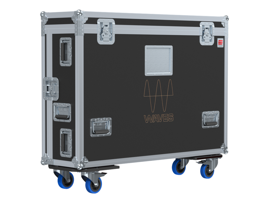 SANTOSOM CONTROLLER Flight case PRO-5, Waves eMotion LV1 (4x24")