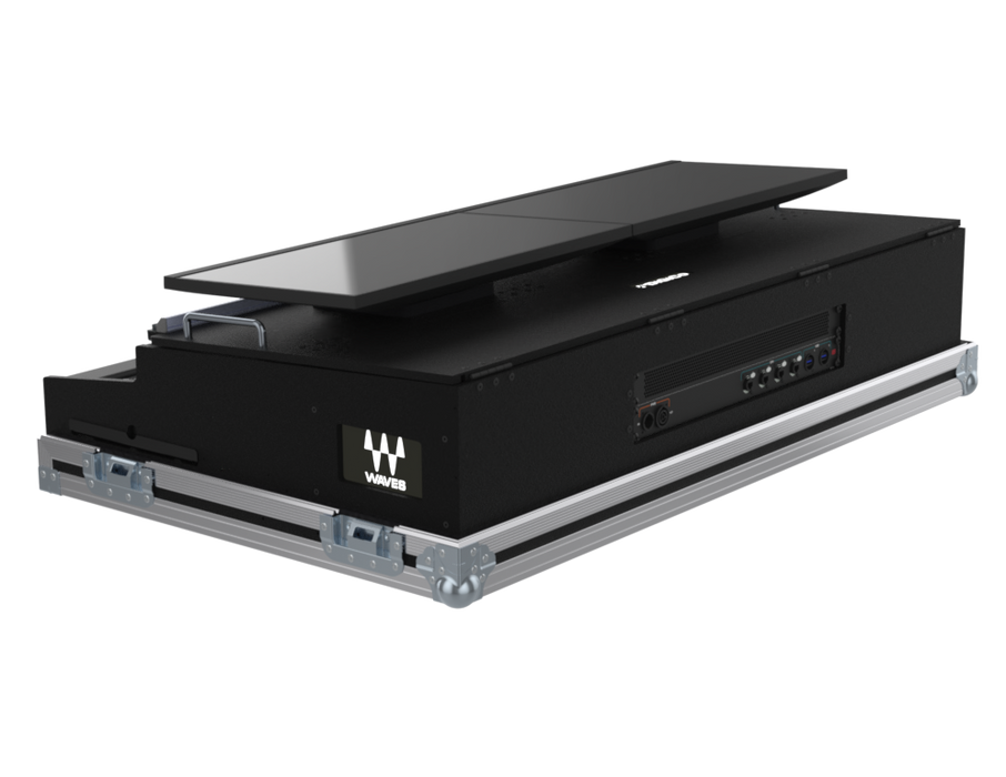SANTOSOM CONTROLLER Flight case PRO-5, Waves eMotion LV1 (4x24")
