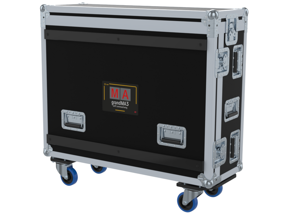 SANTOSOM Lighting controller Flight case PRO-51, MA3 OnPC CMD Wing / XT (with Swivel Arm)