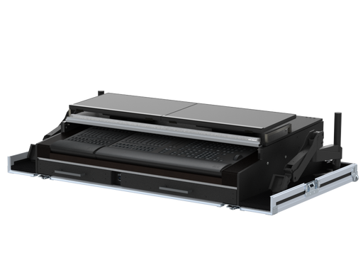 Santosom Integrated Solutions® (SIS) for MA3 Double, grandMA3 onPC Command Wing & FaderWing (w/ swivel arms)