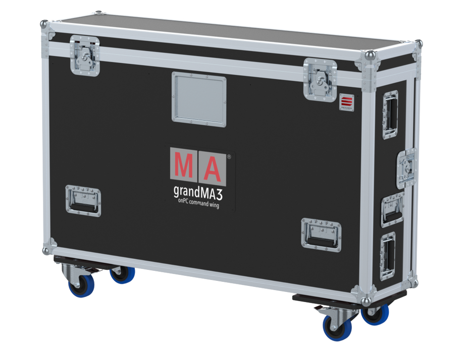 Santosom Integrated Solutions® (SIS) for MA3 Double, grandMA3 onPC Command Wing & FaderWing (w/ swivel arms)