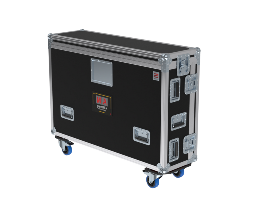 SANTOSOM Lighting controller Flight case PRO-5, MA3 OnPC CMD Wing/XT+Fader Wing (with 2 a