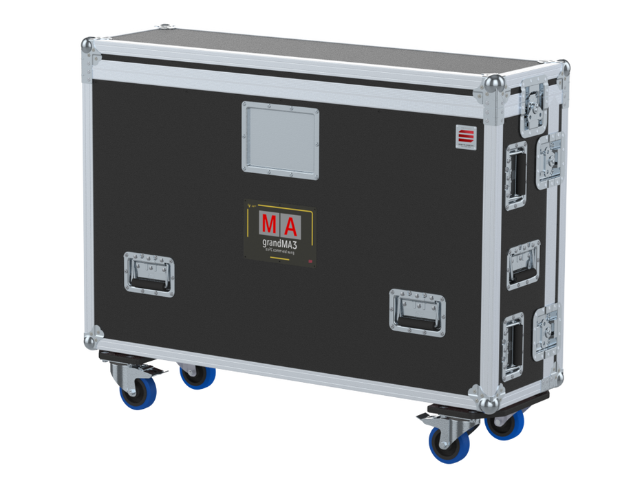 SANTOSOM Lighting controller Flight case PRO-5, MA3 OnPC CMD Wing/XT+Fader Wing (with 2 a