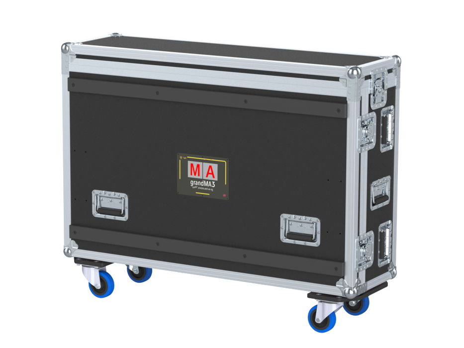 SANTOSOM Lighting controller Flight case PRO-5, MA3 OnPC CMD Wing/XT+Fader Wing (with 2 a