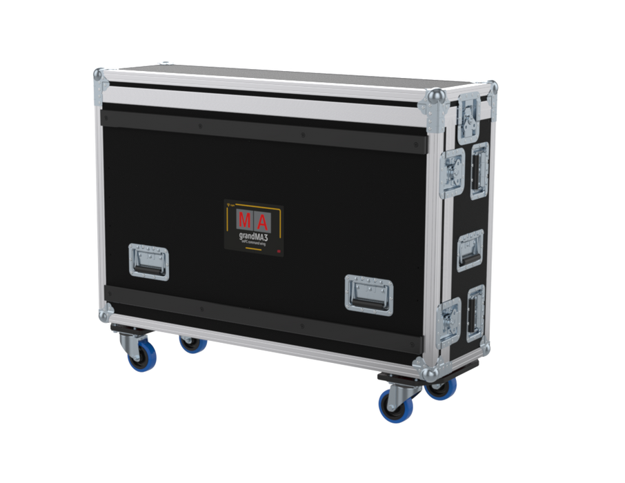 SANTOSOM Lighting controller Flight case PRO-5, MA3 OnPC CMD Wing/XT+Fader Wing (with 2 a