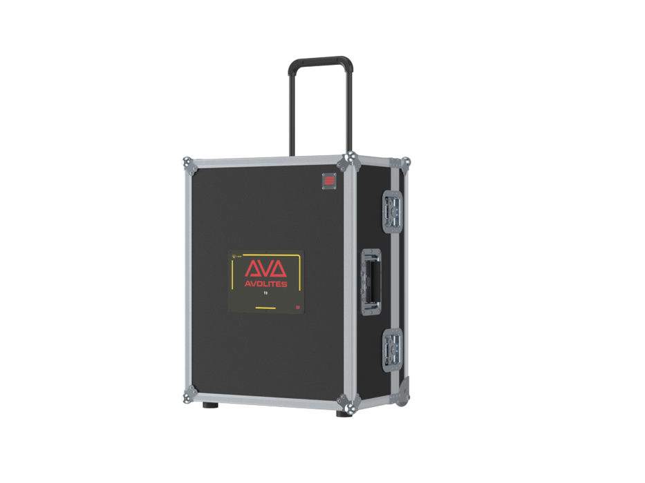 SANTOSOM Lighting controller Flight case COMP-6, Avolites T3, trolley