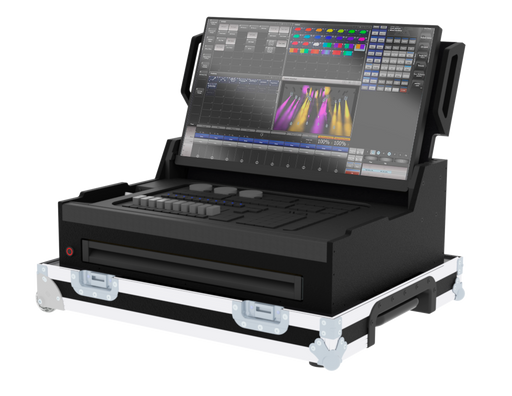 SANTOSOM Lighting controller Flight case COMP-6, Avolites T3, trolley