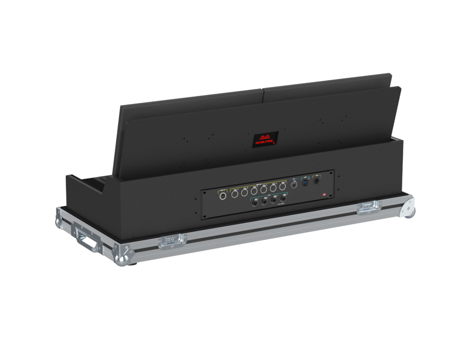 SANTOSOM Lighting controller Flight case COMP-6, AVOLITES T3 & T3 Wing, trolley
