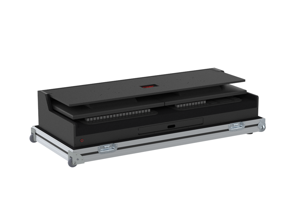 SANTOSOM Lighting controller Flight case COMP-6, AVOLITES T3 & T3 Wing, trolley