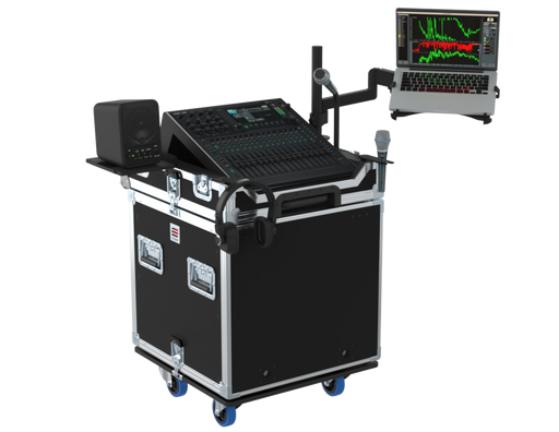 SANTOSOM Flight case, Allen & Heath Q5 (Trolley and Stackable)