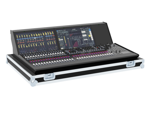 Santosom Mixer Flight case, LAWO mc²36 xp 32fader OB Truck Version