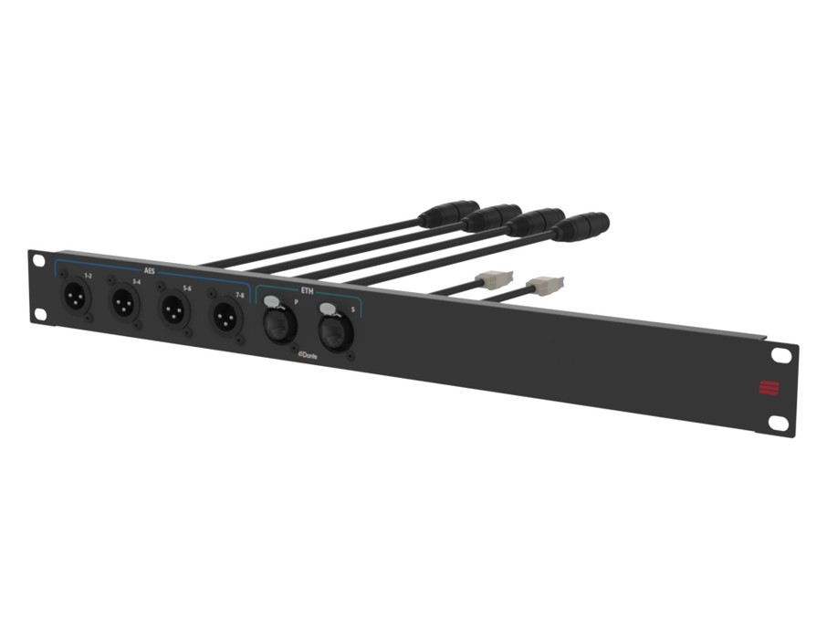 SANTOSOM Connection System Audio AMPCOM 1U (AES 1~8, ETH)