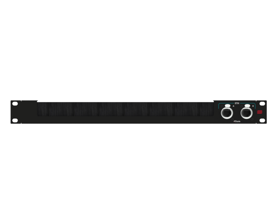 SANTOSOM Sistema de ligação áudio sem fios 1U, com escova (ETH/CTRL)