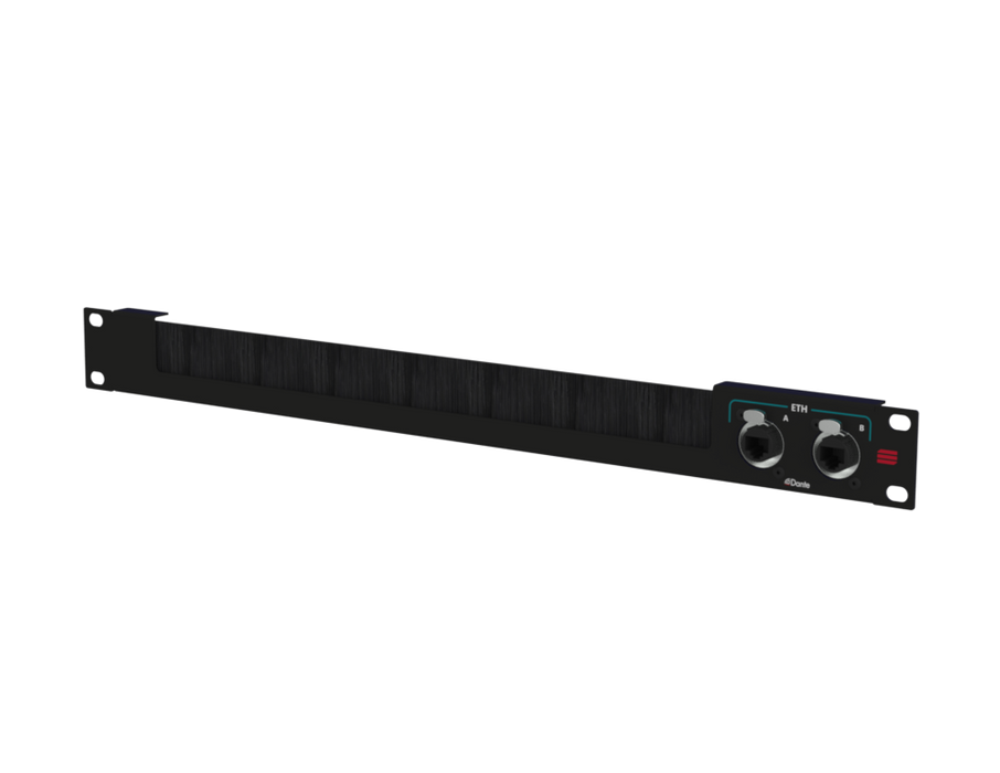 SANTOSOM Sistema de ligação áudio sem fios 1U, com escova (ETH/CTRL)