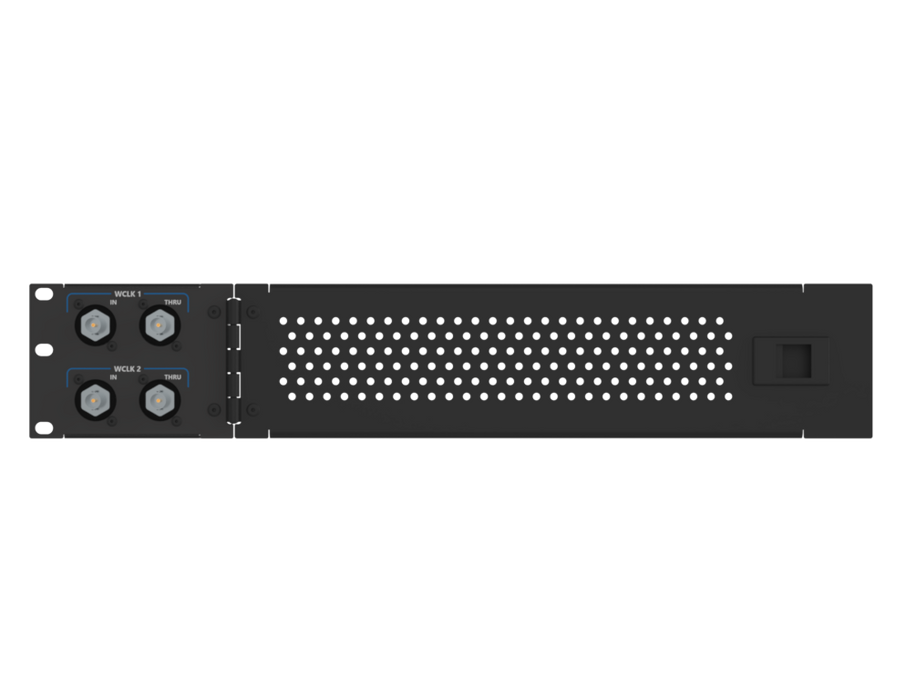 SANTOSOM HARDWARE 2U Connection System with door, (WCLK IN - THRU 1-4)