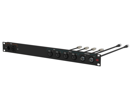 SANTOSOM Connection System Aud.Wireless 1U True1, 4xRJ45, 2xBNC)