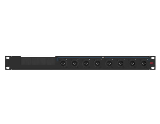 SANTOSOM Connection System Aud.Wireless 1U, w/ brush (MIC 1-8)