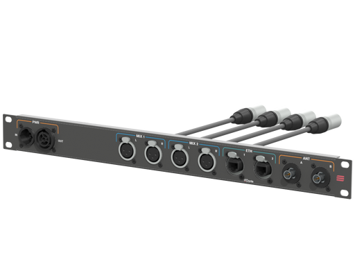 SANTOSOM Connection System Audio Wireless 1U (True1, Mix, RJ45, BNC)