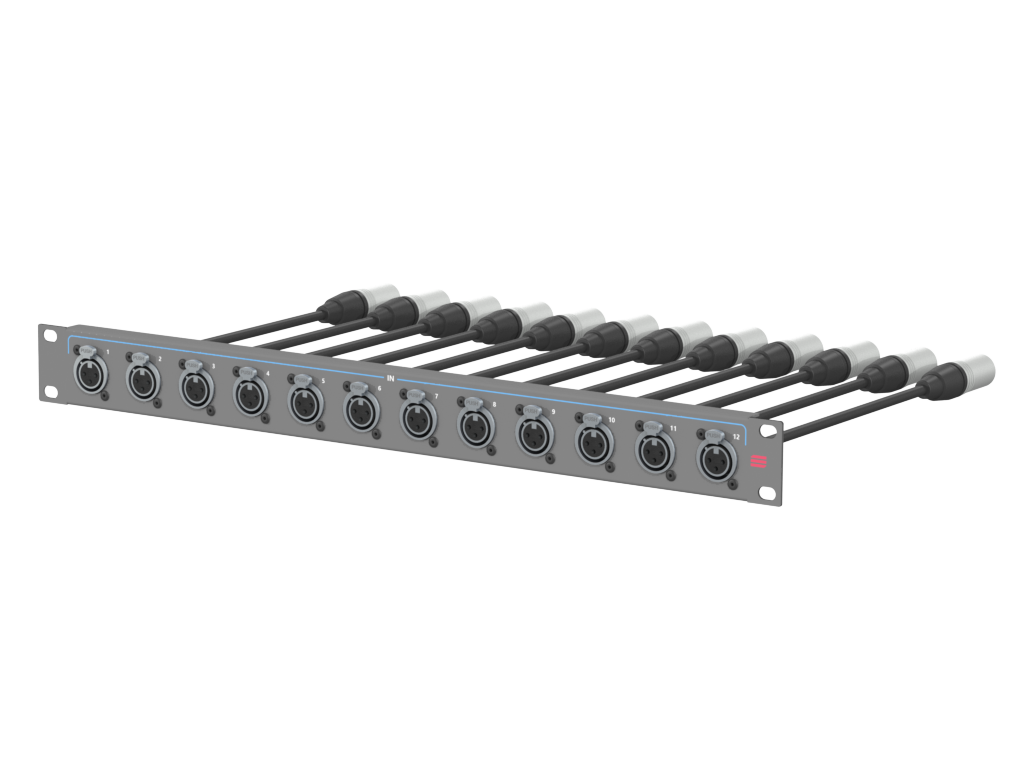 SANTOSOM Connection System Audio Wireless 1U (D-Size,IN (1~12))