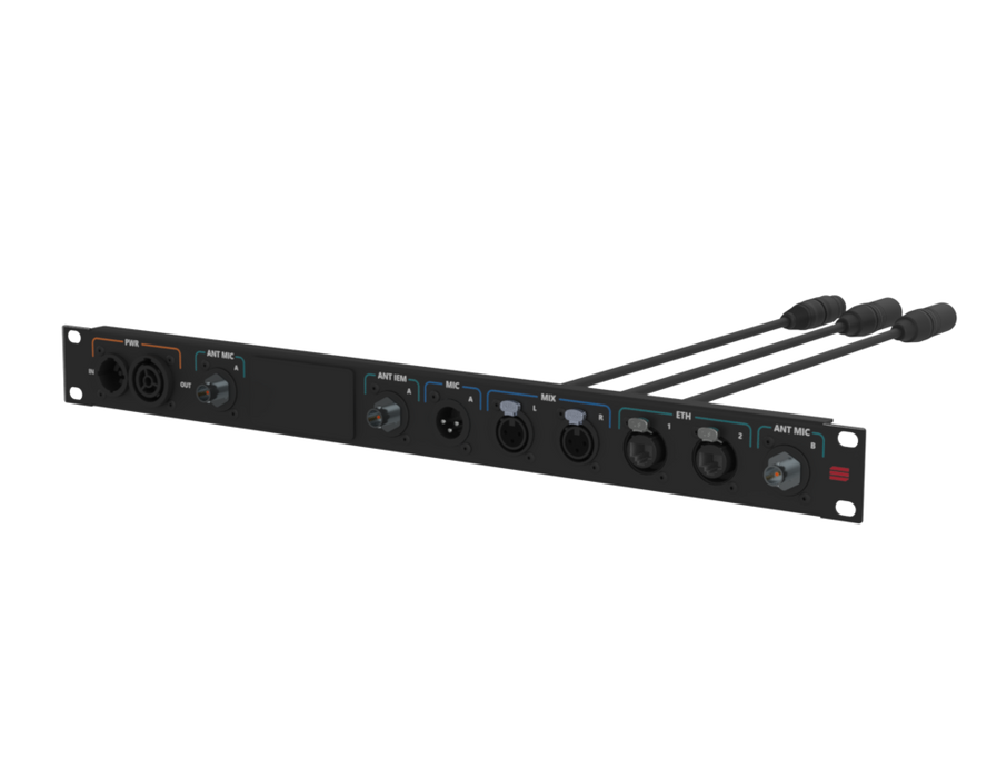 SANTOSOM Connect.Syst. Aud.Wireless (PWR, Mic, MIX, ETH, BNC)