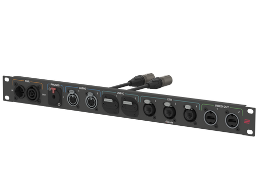 SANTOSOM Connect. System Aud.Wireless 1U(True1,NP3X,XLR,USBC,ETH,BNC)