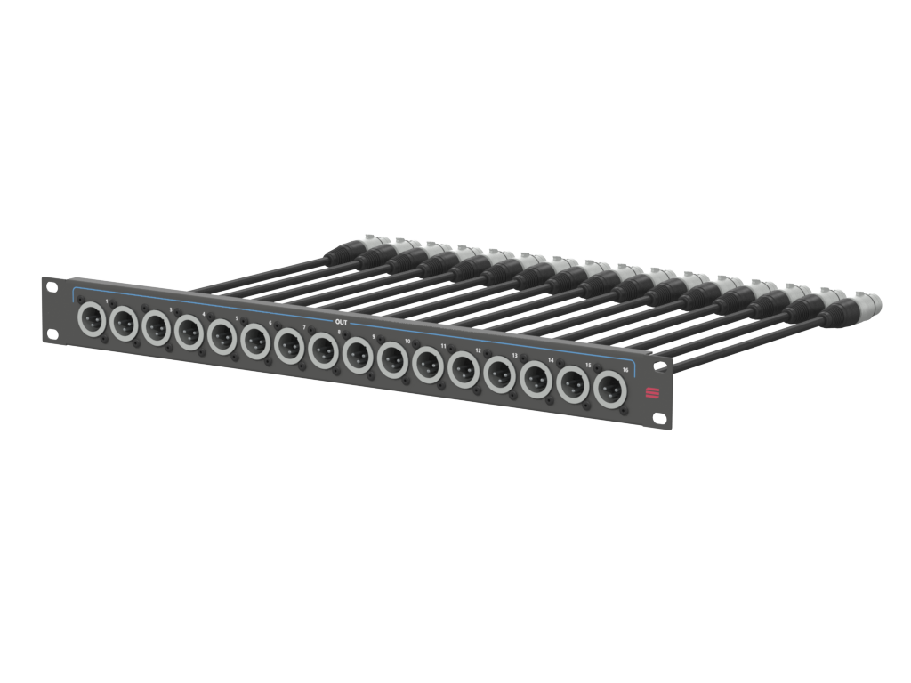 SANTOSOM Connection System Audio Wireless 1U (D-Size, Out (1~16))