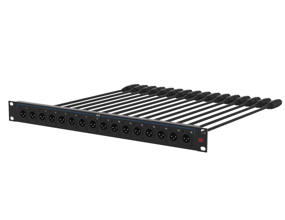 SANTOSOM Connection System Audio Wireless 1U (D-Size, Out (1~16))
