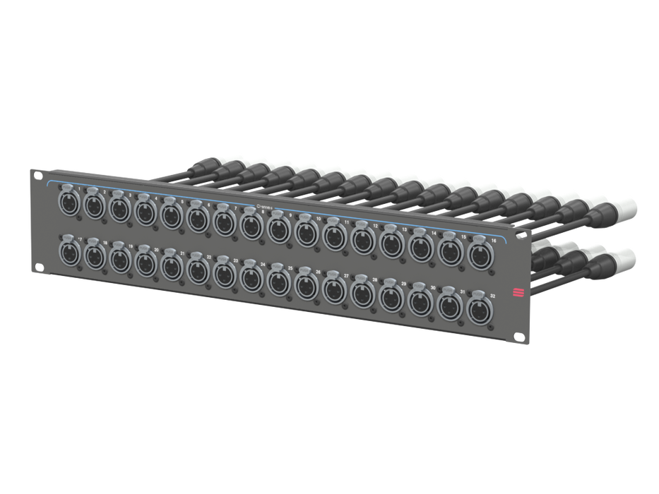 SANTOSOM Connection System Audio Wireless 2U (XLR (Channels1~32))
