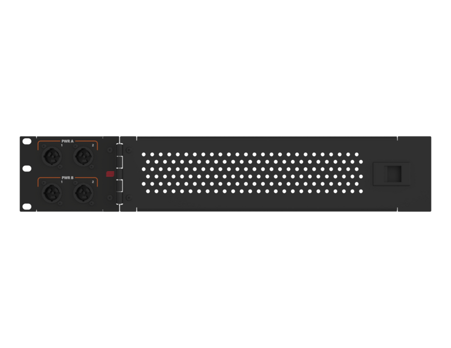 Santosom HARDWARE 2U Connection System with door, (PWR 1-4)