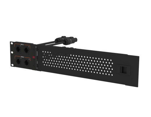 Santosom HARDWARE 2U Connection System with door, (PWR 1-4)