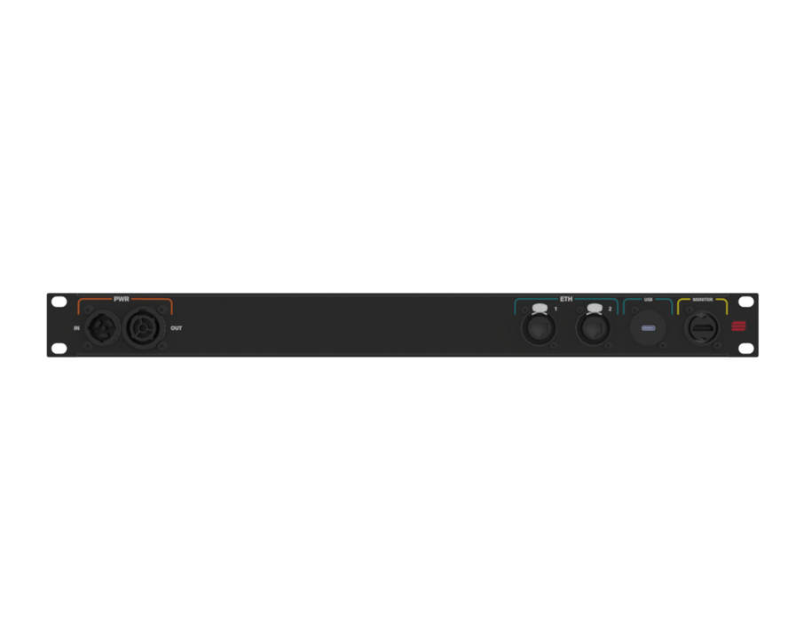 SANTOSOM Connection System Video 1U (TRU1, 2xETH 1xUSB, 1xMONITOR)