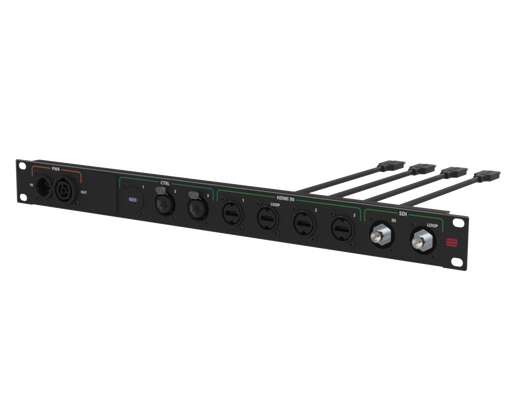 SANTOSOM HARDWARE Connection System VD1U, (PWR, 1xUSB, 2xOPTIC, 4xHDMI, 2xBNC)