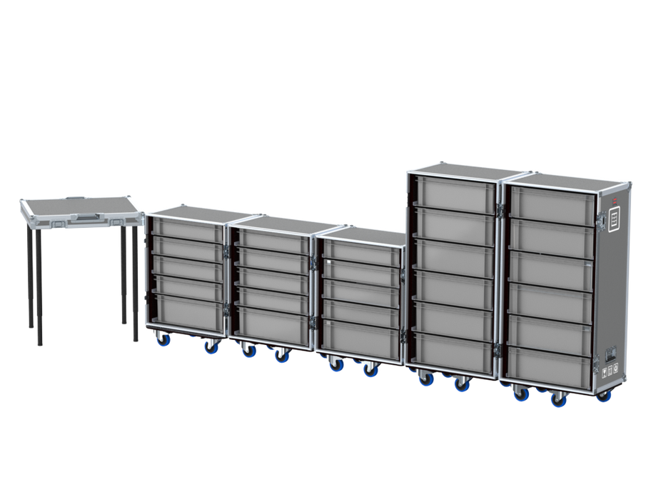 Santosom Euro container case, serie 1 100A