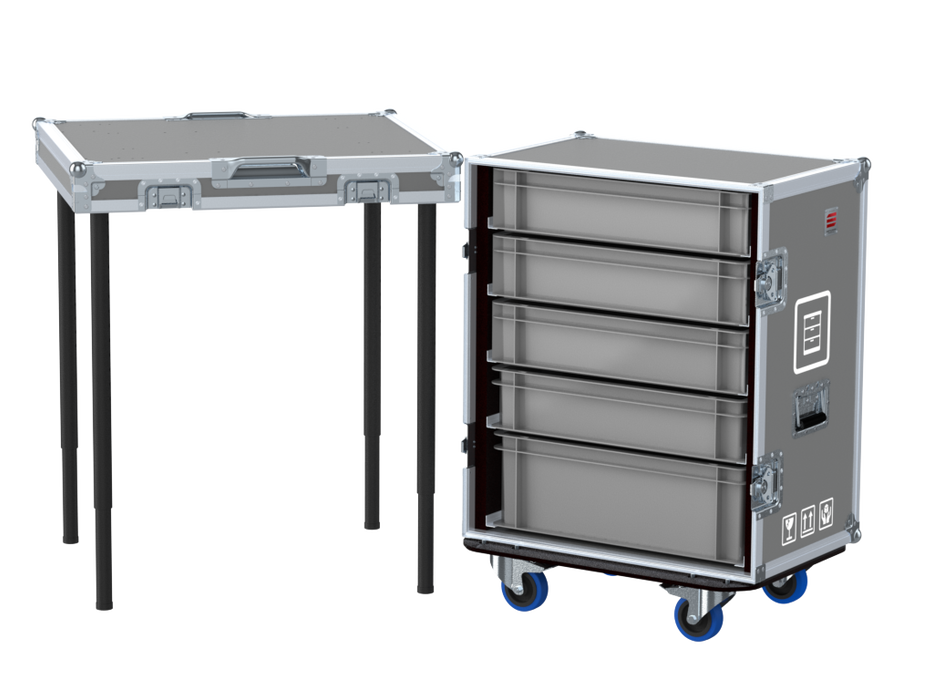 Santosom Euro container case, serie 1 100A