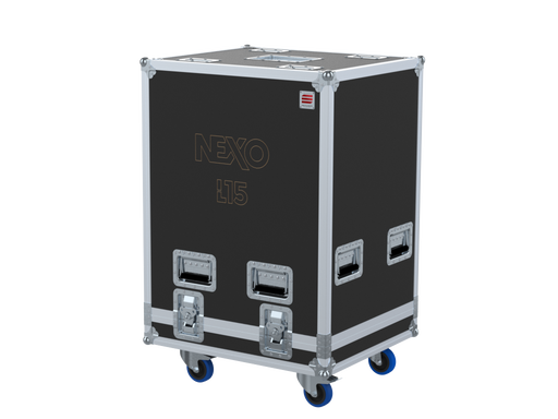 Santosom Cabinet Flight case PRO, 2x Nexo L15