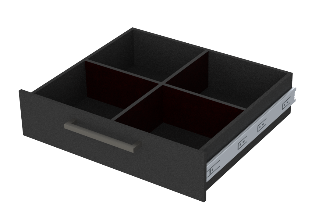 Santosom   3U Drawer dividers w/ 4 spaces