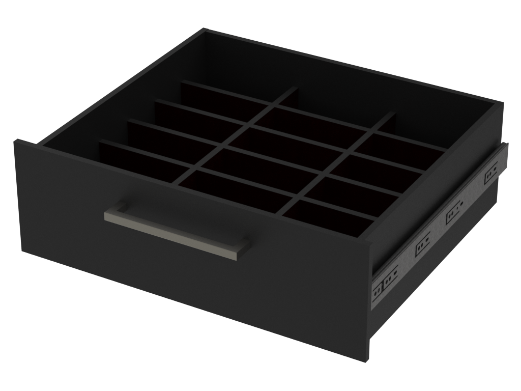 Santosom   4U Drawer dividers w/ 18 spaces H100