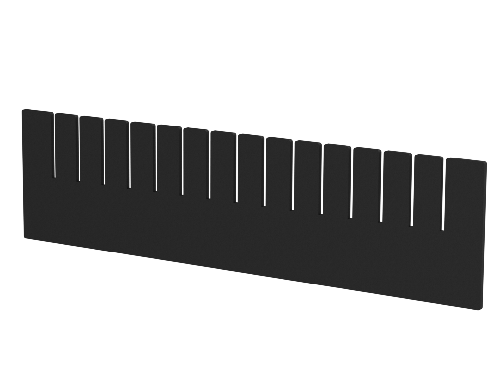 Santosom Adjustable dividing wall 3U "depth"
