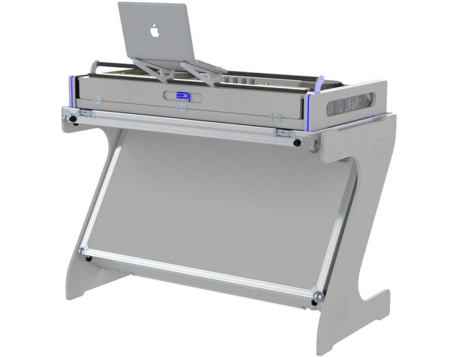 SANTOSOM KIT Flight case PREMIUM DJ, 2x CDJ 3000 + DJMA9