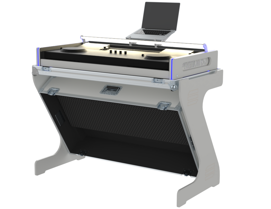 SANTOSOM KIT Flight case PREMIUM DJ, 2x CDJ 3000 + DJMA9