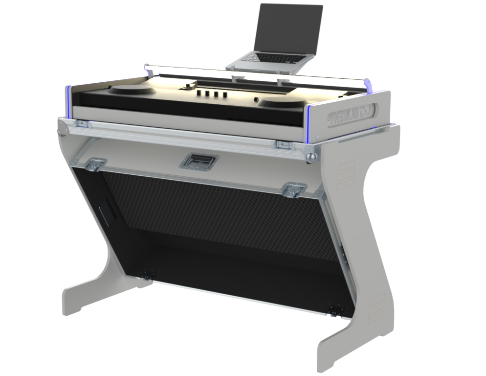 SANTOSOM KIT Flight case PREMIUM DJ, 2x CDJ 3000 + DJMA9