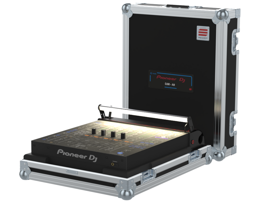 SANTOSOM Hand Case PRO, Pionner DJM-A9 w/doghouse & illuminator