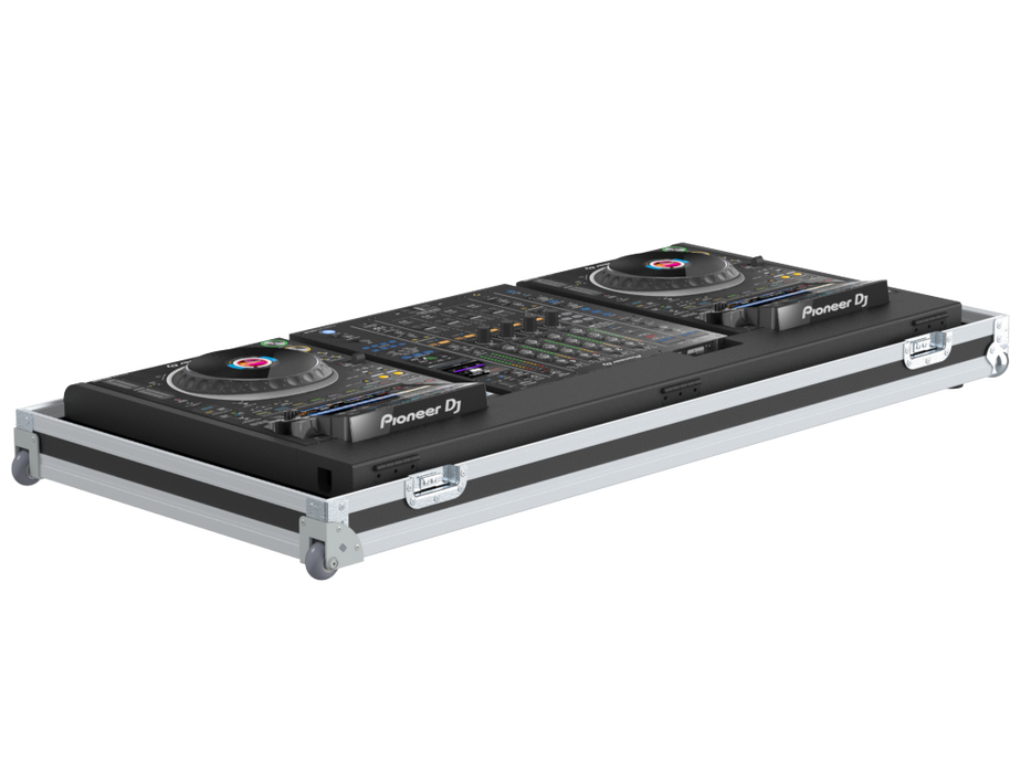 Santosom DJ Flight case, Regie 2x Pioneer CDJ3000 + 1x Pioneer DJM-A9