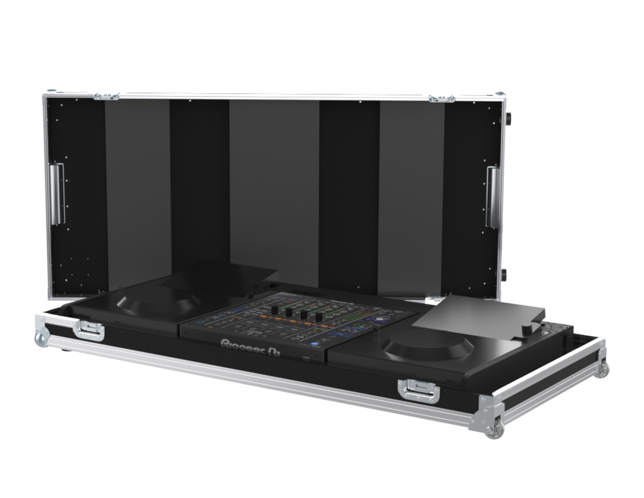 Santosom DJ Flight case, Regie 2x Pioneer CDJ3000X + 1x Pioneer DJM-A9