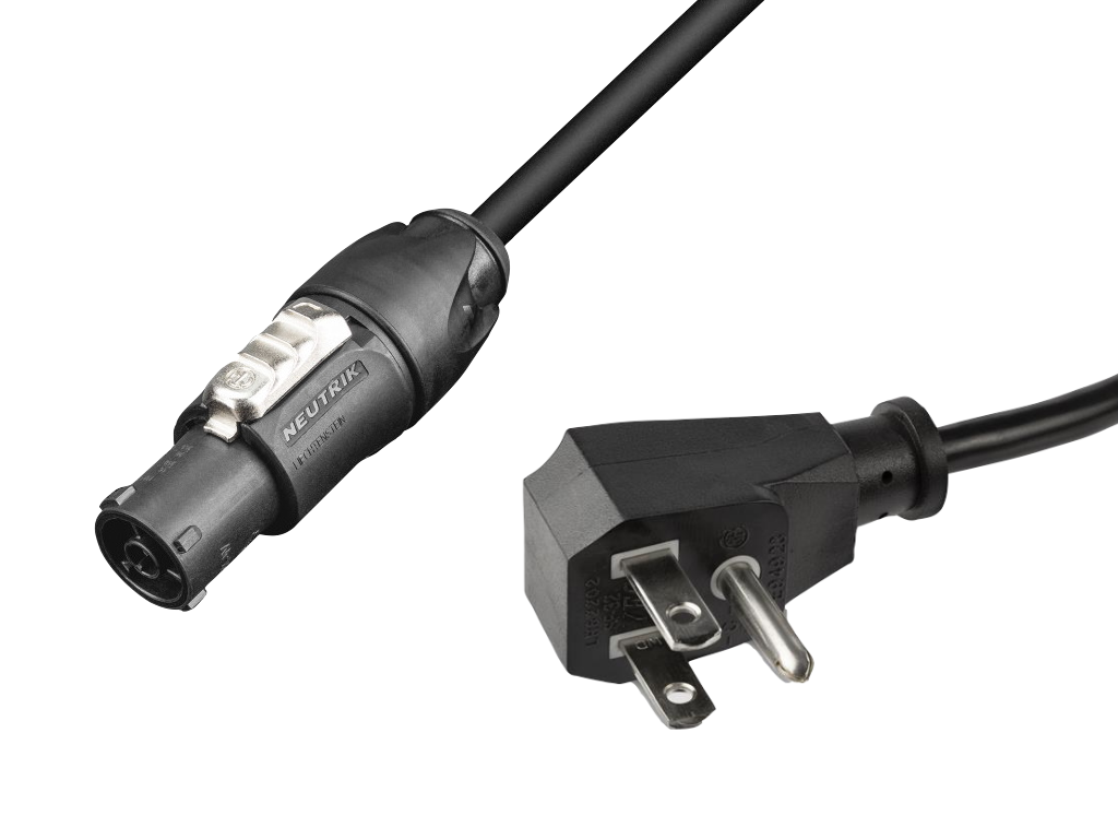 Santosom Cable 3/1,5 NEMA 5-15P (US tipo B) / Powercon TRUE1