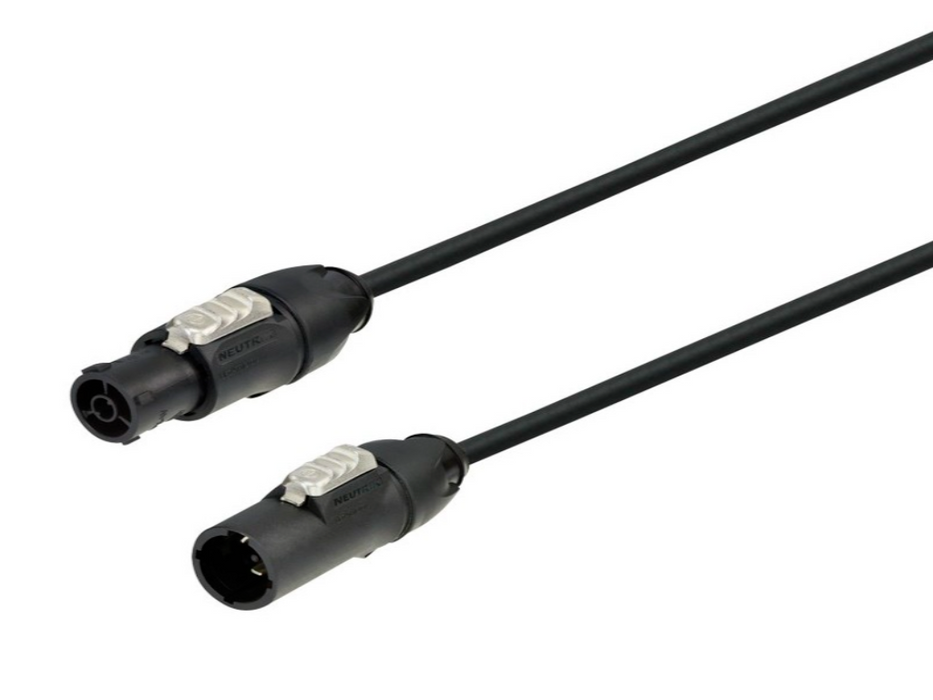 Santosom Cable 3/1,5 Schuko PoweCON TRUE1 Male/Female 1.0m