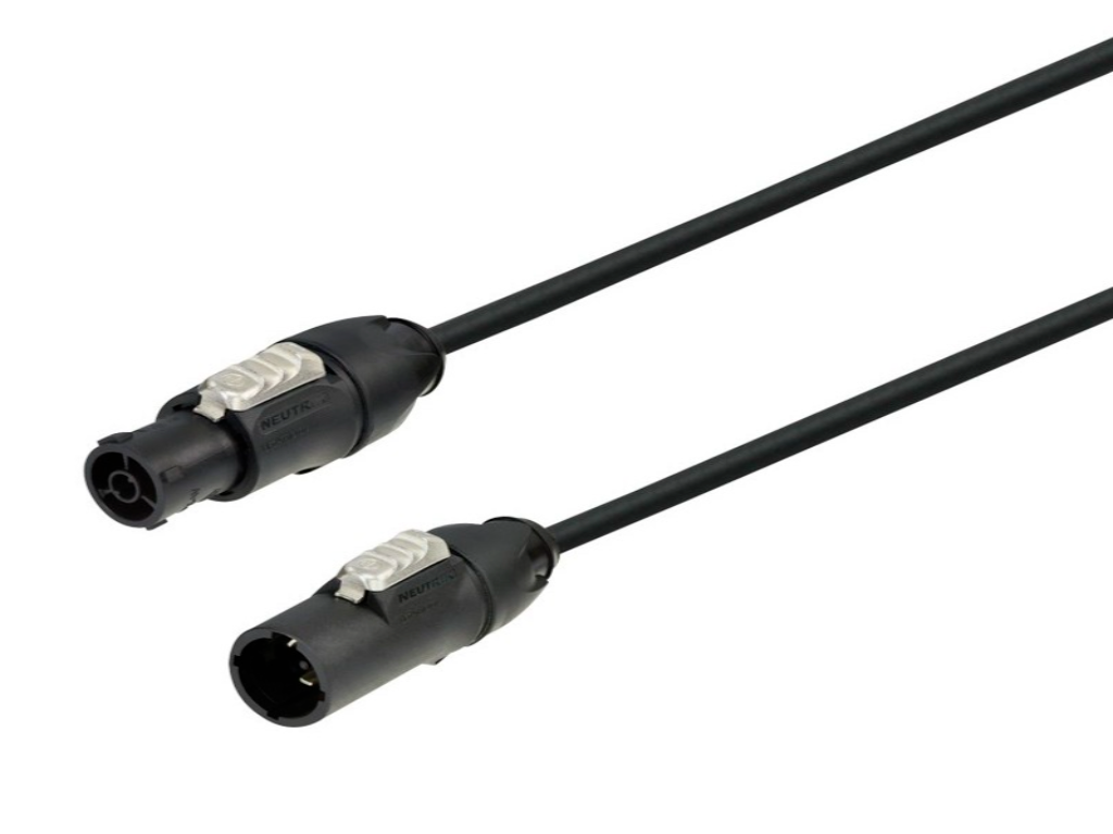 Santosom Cable 3/1,5 Schuko PoweCON TRUE1 Male/Female 5m